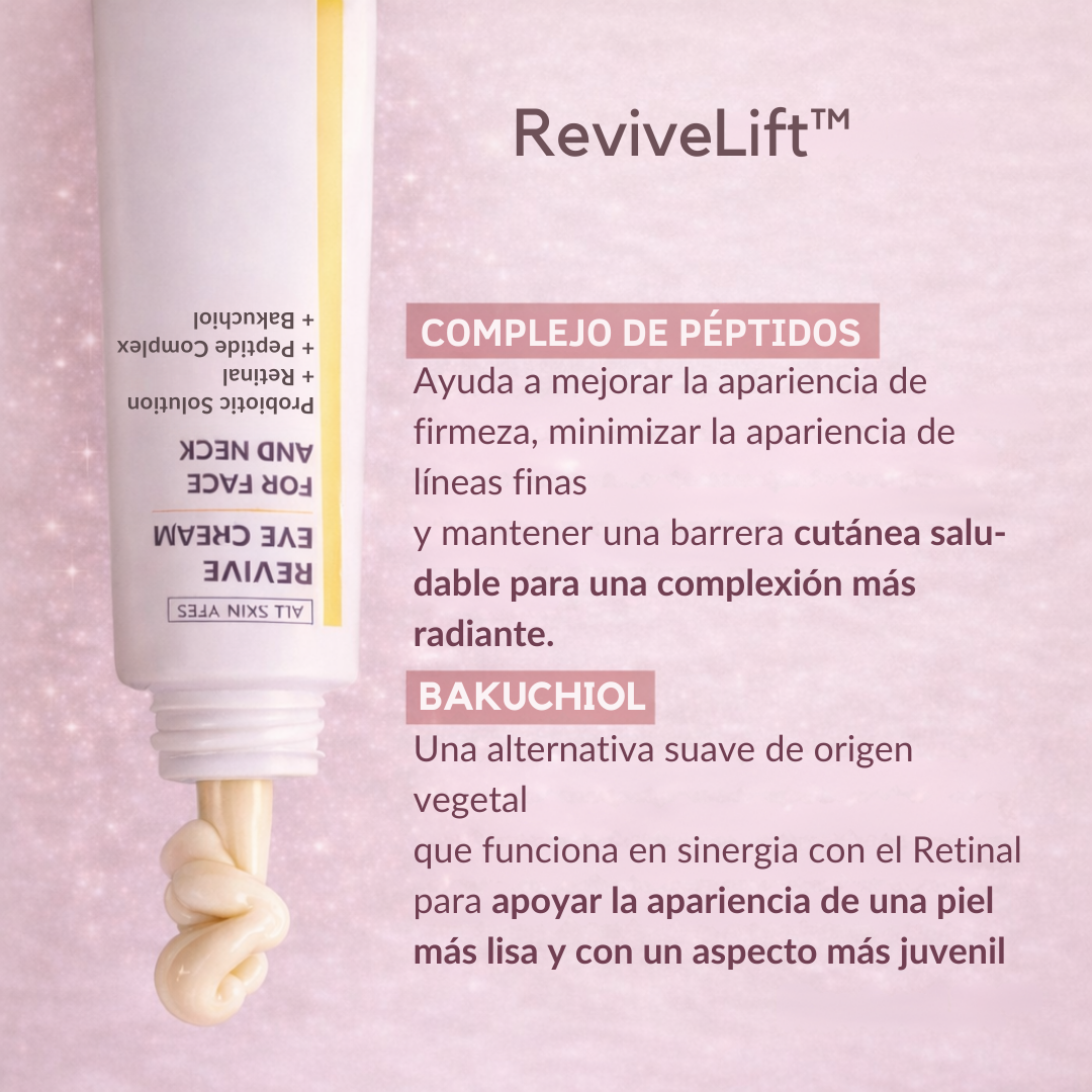 ReviveLift™ —Borardor de ojeras y arrugas + cuello efecto lift