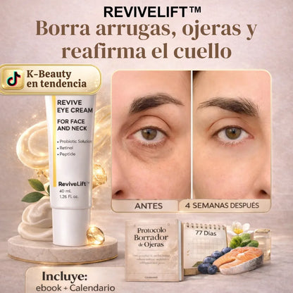 ReviveLift™ —Borardor de ojeras y arrugas + cuello efecto lift