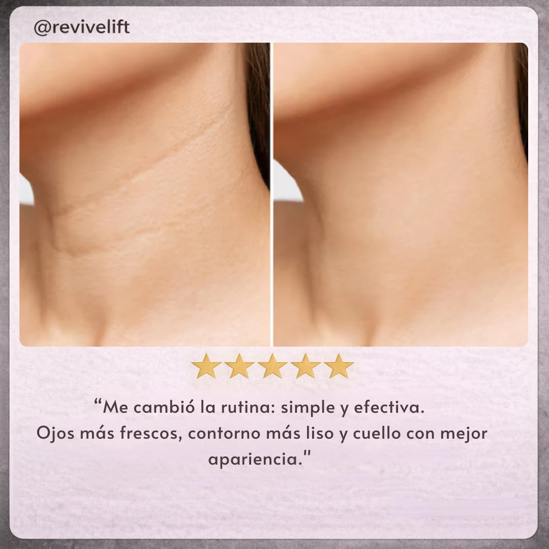 ReviveLift™ —Borardor de ojeras y arrugas + cuello efecto lift