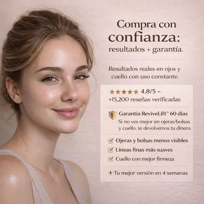 ReviveLift™ —Borardor de ojeras y arrugas + cuello efecto lift