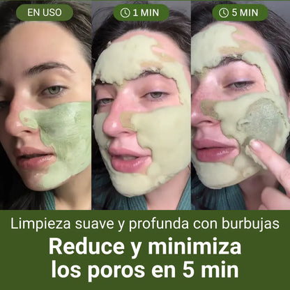 Mascarilla coreana para puntos negros — sin irritar piel sensible