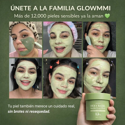 Mascarilla coreana para puntos negros — sin irritar piel sensible