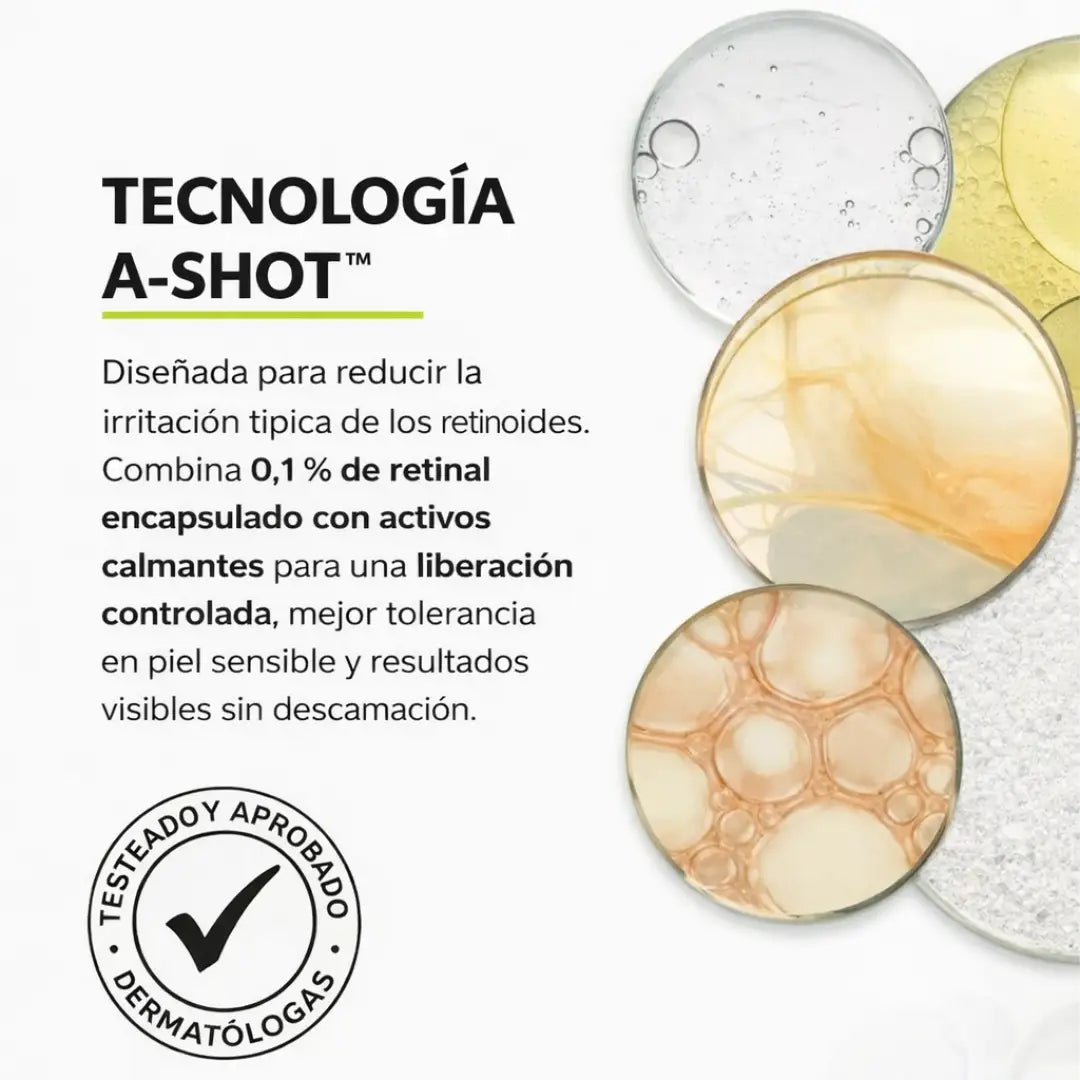 Retinal Shot – La fórmula nocturna para arrugas y poros marcados