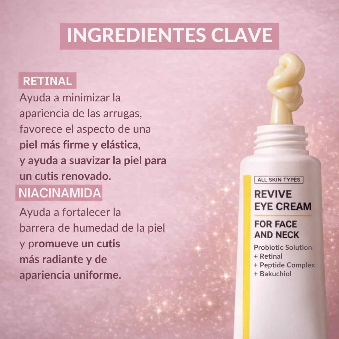 ReviveLift™ —Borardor de ojeras y arrugas + cuello efecto lift
