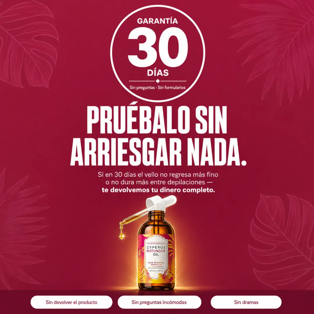 SlowGrow™ — Aceite Para Reducir el Vello