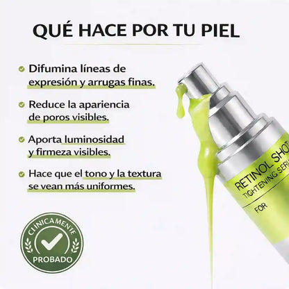 Retinal Shot – La fórmula nocturna para arrugas y poros marcados