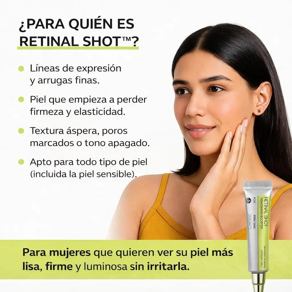 Retinal Shot – La fórmula nocturna para arrugas y poros marcados