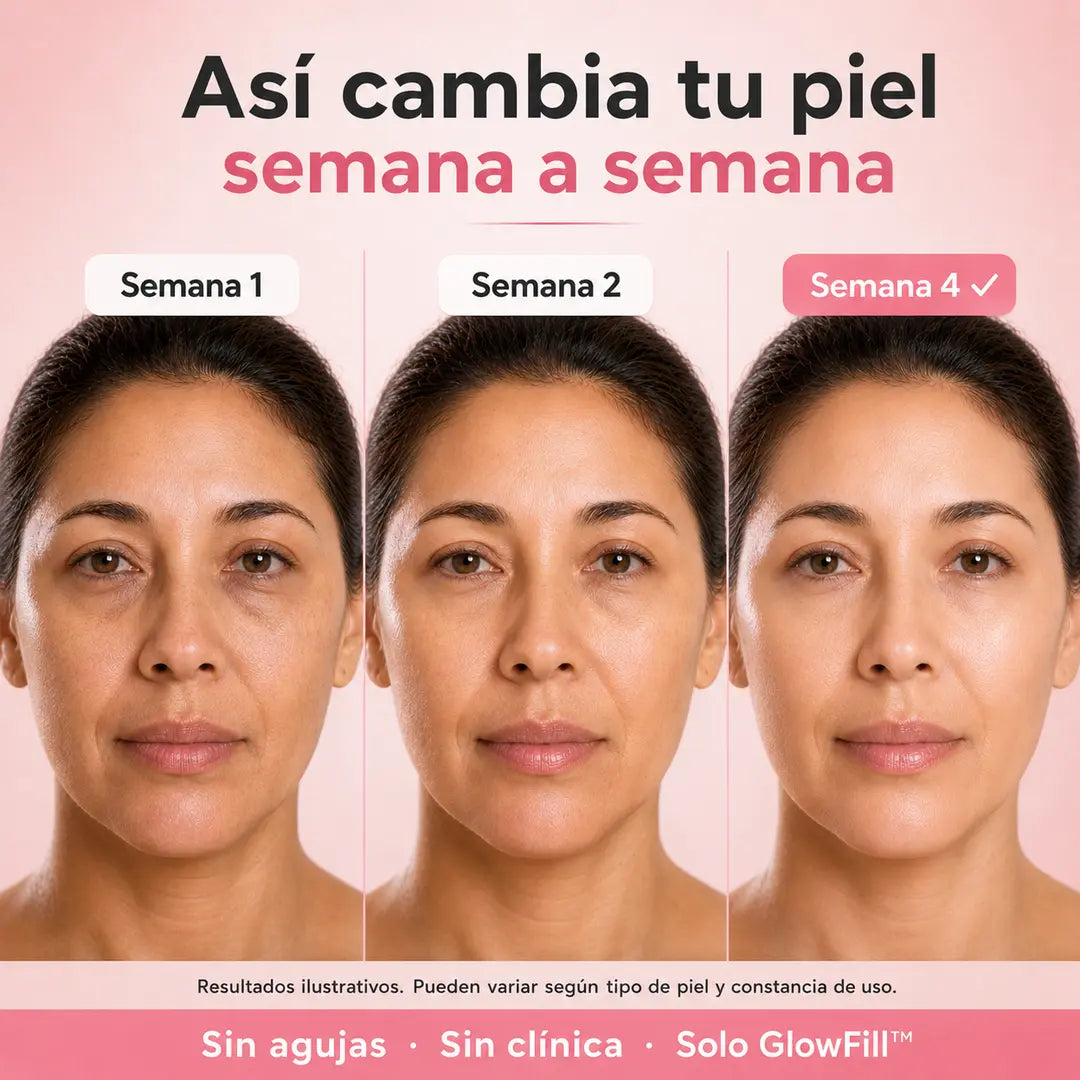 GlowFill™ — La alternativa al filler sin agujas y desde casa
