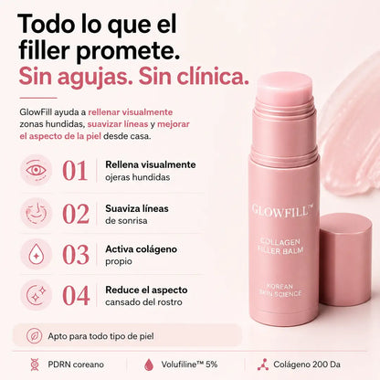 GlowFill™ — La alternativa al filler sin agujas y desde casa