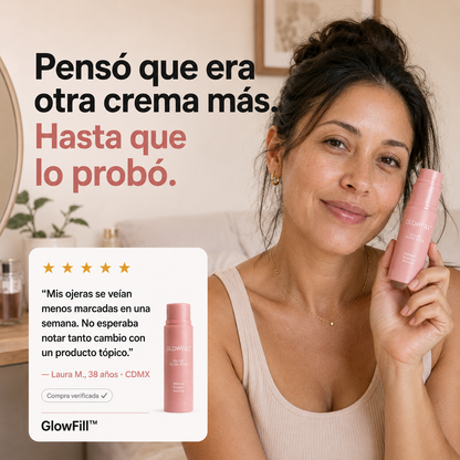 GlowFill™ — La alternativa al filler sin agujas y desde casa