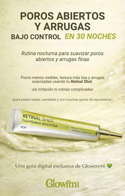 Poros abiertos y arrugas bajo control en 30 días