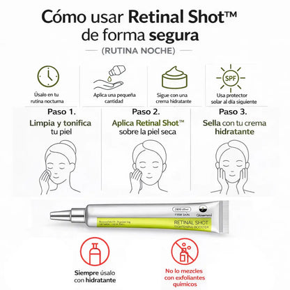 Retinal Shot – La fórmula nocturna para arrugas y poros marcados